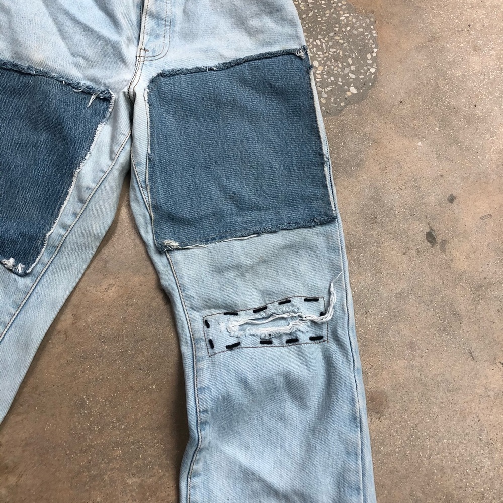 SOLD// Vintage Reworked 501 Levis - Picture 2 of 3